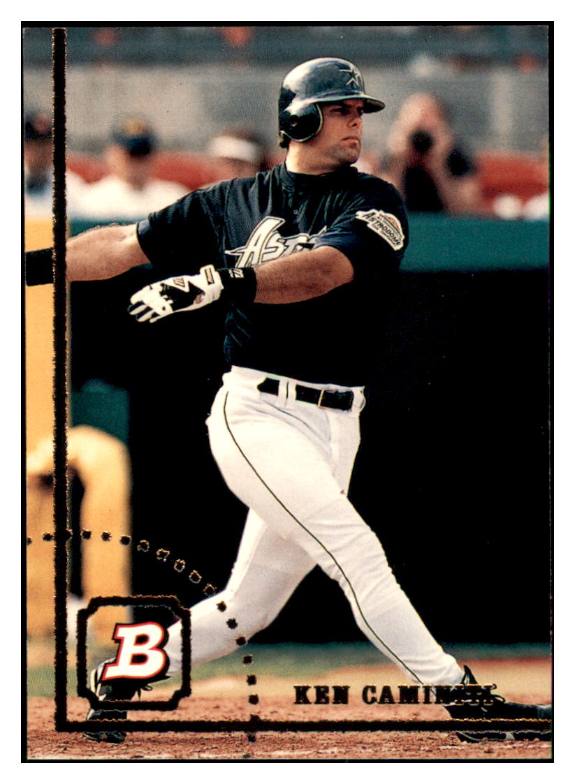 1994 Bowman Ken Caminiti Houston Astros Baseball Card BOWV3