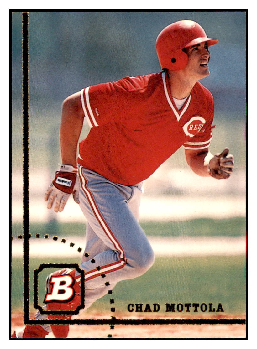 1994 Bowman Chad
Mottola Cincinnati Reds Baseball Card
BOWV3 simple Xclusive Collectibles