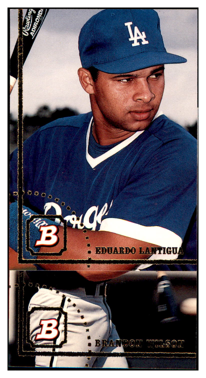 1994 Bowman Eduardo
Lantigua RC Los Angeles Dodgers
Baseball Card BOWV3 simple Xclusive Collectibles