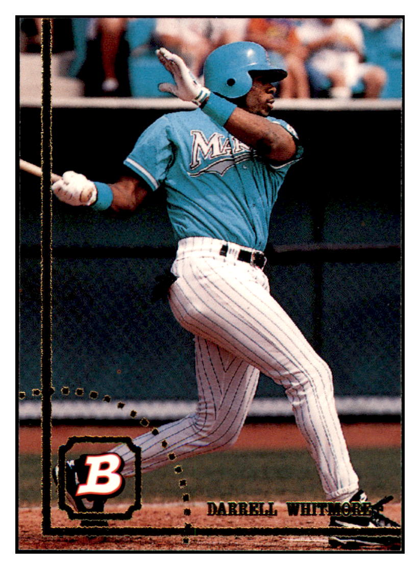 1994 Bowman Darrell
  Whitmore   Florida Marlins Baseball
  Card BOWV3 simple Xclusive Collectibles