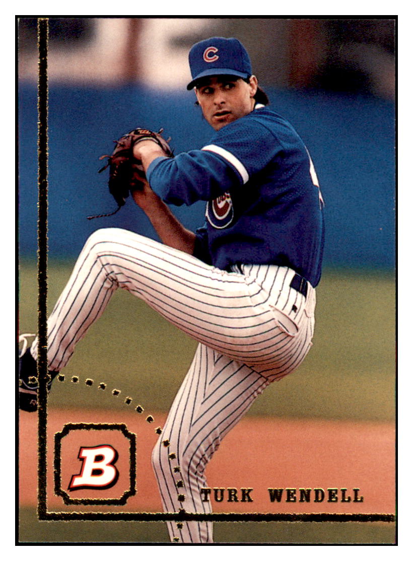 1994 Bowman Turk
Wendell Chicago Cubs Baseball Card
BOWV3 simple Xclusive Collectibles