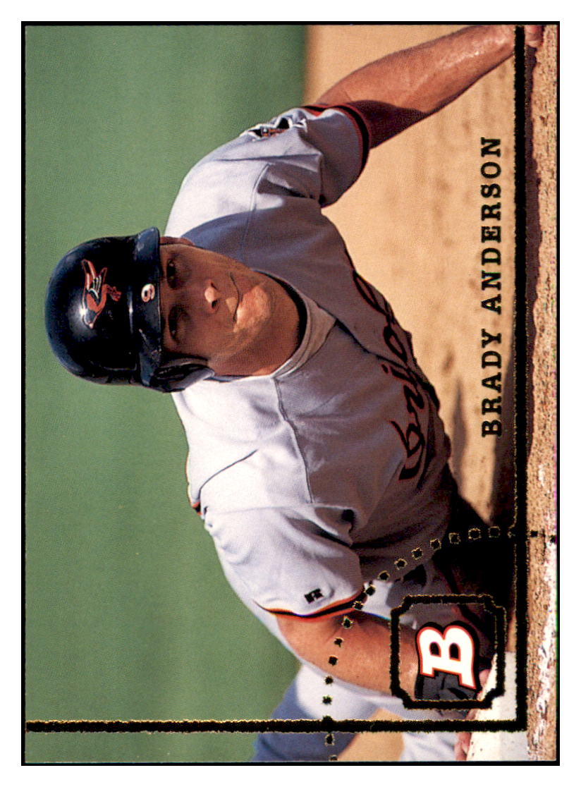 1994 Bowman Brady
Anderson Baltimore Orioles Baseball
Card BOWV3 simple Xclusive Collectibles