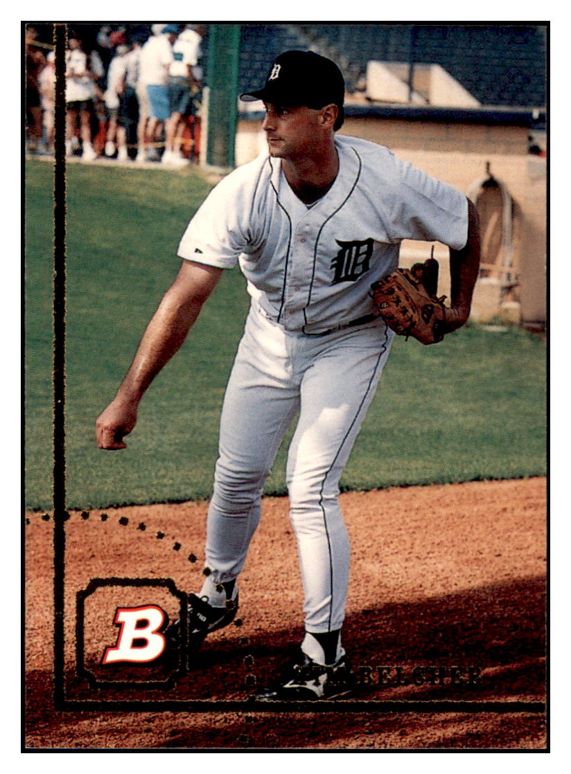 1994 Bowman Tim Belcher Detroit Tigers Baseball Card BOWV3 simple Xclusive Collectibles
