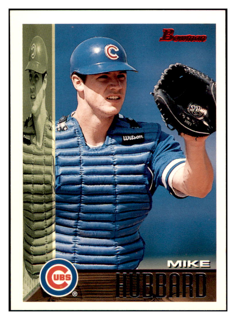 1995 Bowman Mike
Hubbard Chicago Cubs Baseball Card
BOWV3 simple Xclusive Collectibles