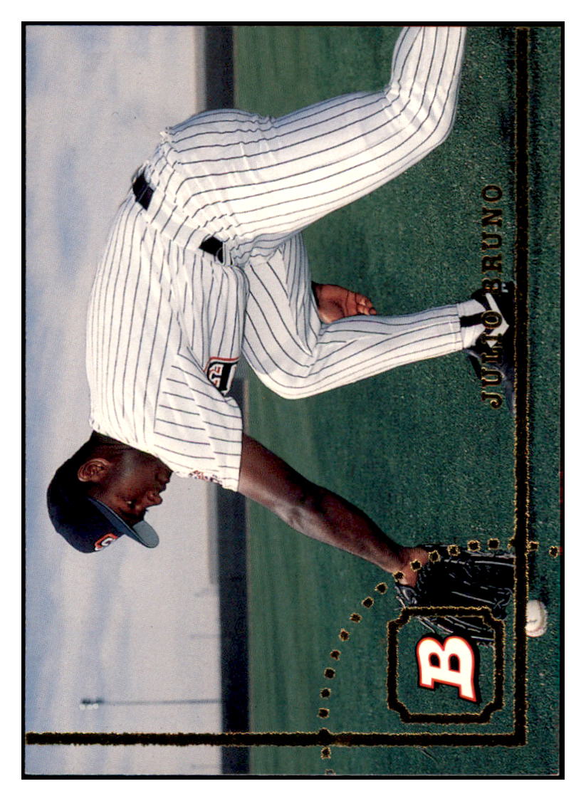 1994 Bowman Julio Bruno San Diego Padres Baseball Card BOWV3 simple Xclusive Collectibles