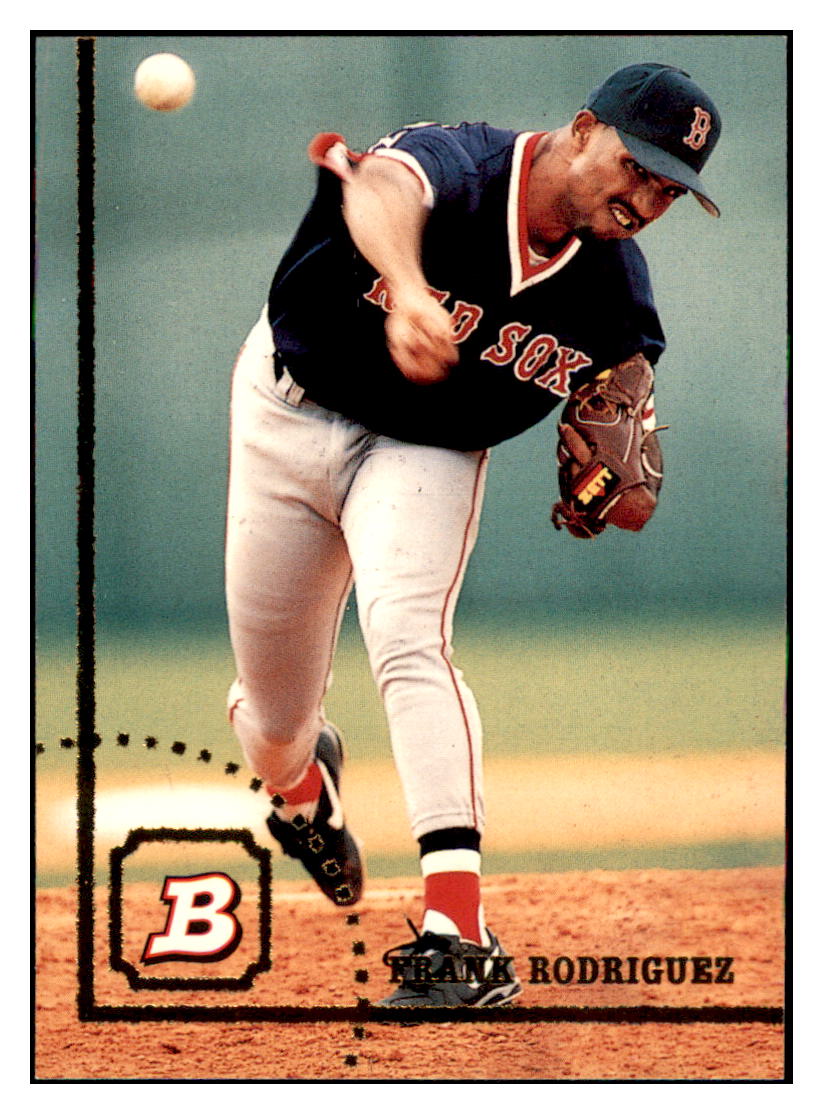 1994 Bowman Frank
  Rodriguez   Boston Red Sox Baseball
  Card BOWV3 simple Xclusive Collectibles