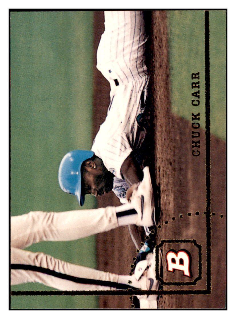 1994 Bowman Chuck Carr Florida Marlins Baseball Card BOWV3 simple Xclusive Collectibles