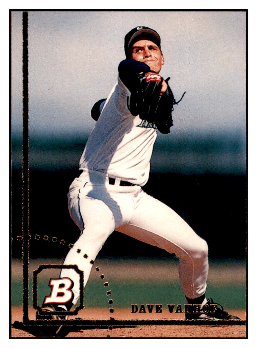 1994 Bowman Dave Vanhof   RC Seattle Mariners Baseball Card BOWV3 simple Xclusive Collectibles