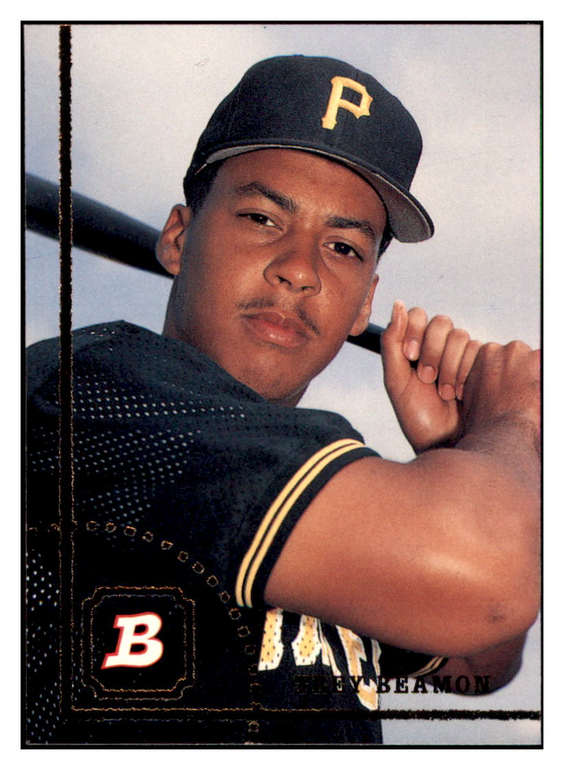 1994 Bowman Trey Beamon Pittsburgh Pirates Baseball Card BOWV3 simple Xclusive Collectibles