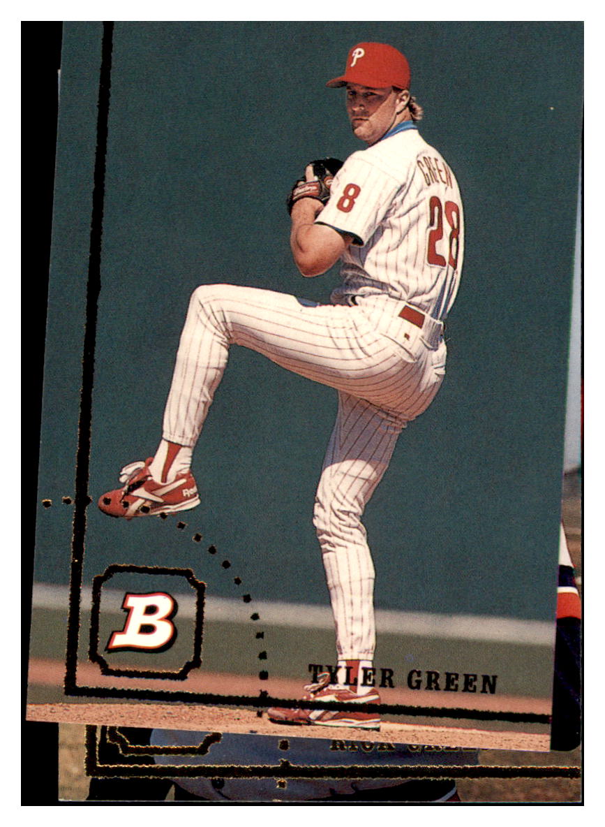 1994 Bowman Tyler Green   Philadelphia Phillies Baseball Card BOWV3 simple Xclusive Collectibles