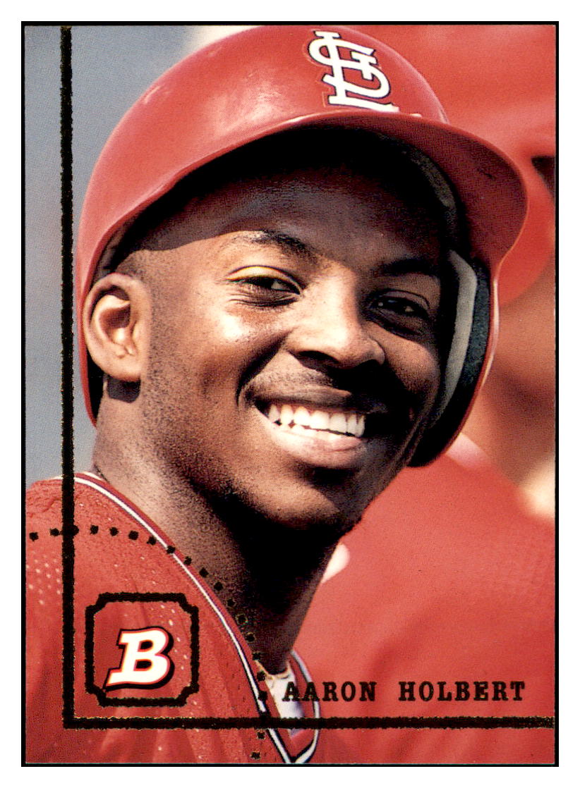 1994 Bowman Aaron
Holbert St. Louis Cardinals Baseball
Card BOWV3 simple Xclusive Collectibles