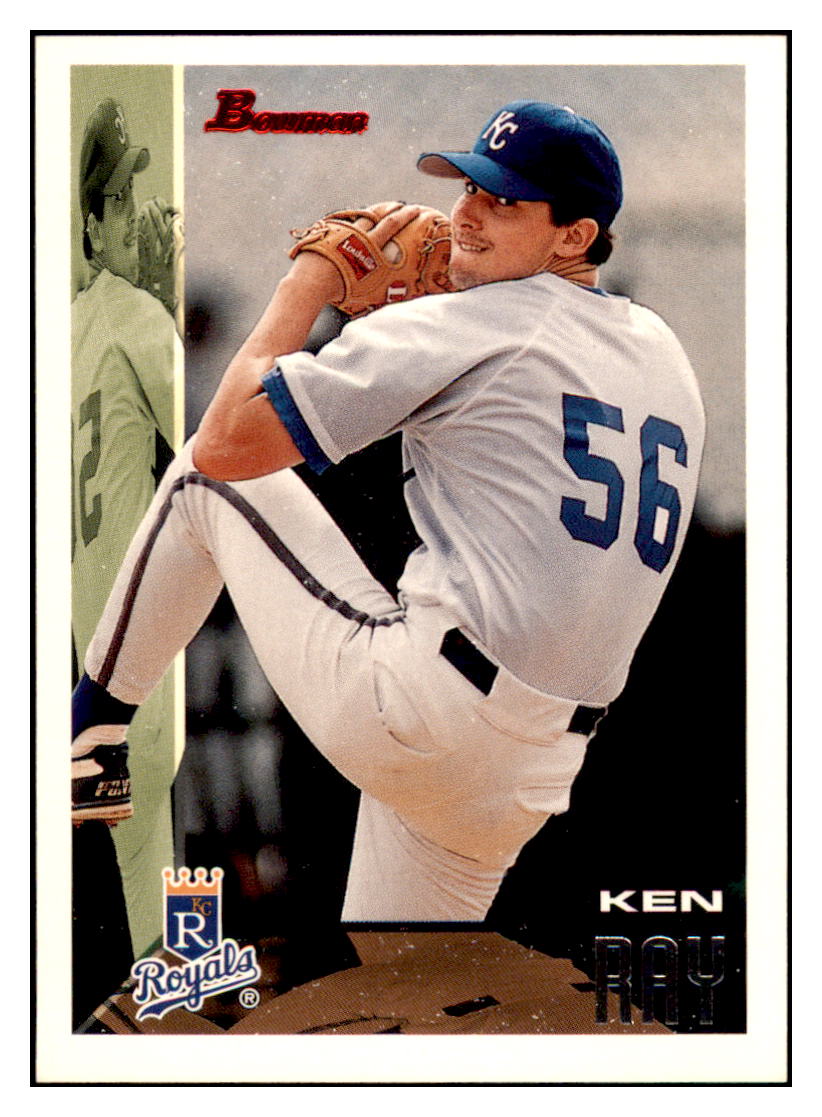 1995 Bowman Ken Ray RC Kansas City Royals Baseball Card BOWV3 simple Xclusive Collectibles