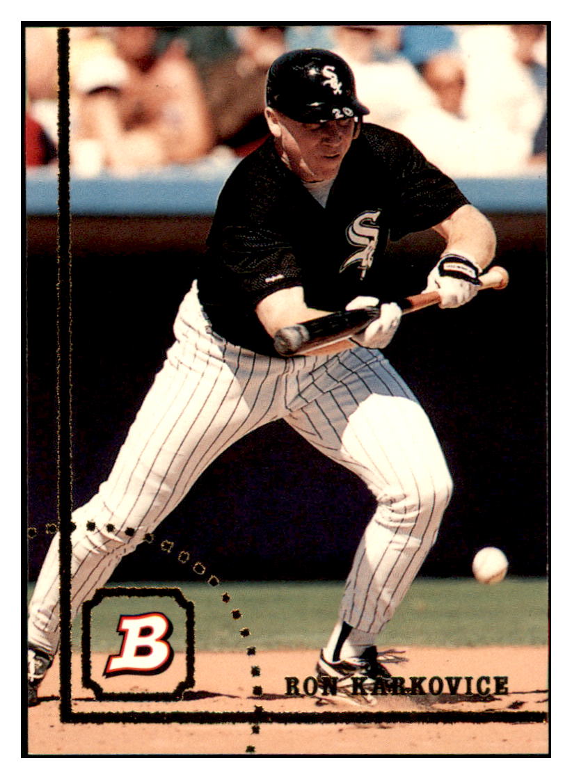 1994 Bowman Ron
  Karkovice   Chicago White Sox Baseball
  Card BOWV3 simple Xclusive Collectibles