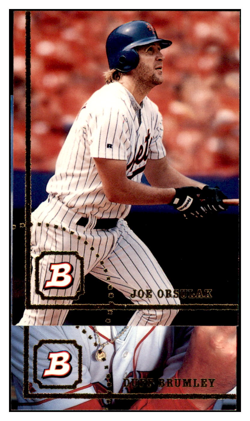 1994 Bowman Joe Orsulak   New York Mets Baseball Card BOWV3 simple Xclusive Collectibles