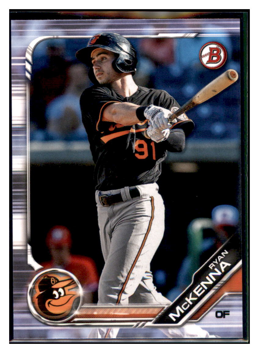 2019 Bowman Heritage Ryan
McKenna Prospects  Baltimore Orioles
  Baseball Card BOWV3 simple Xclusive Collectibles   