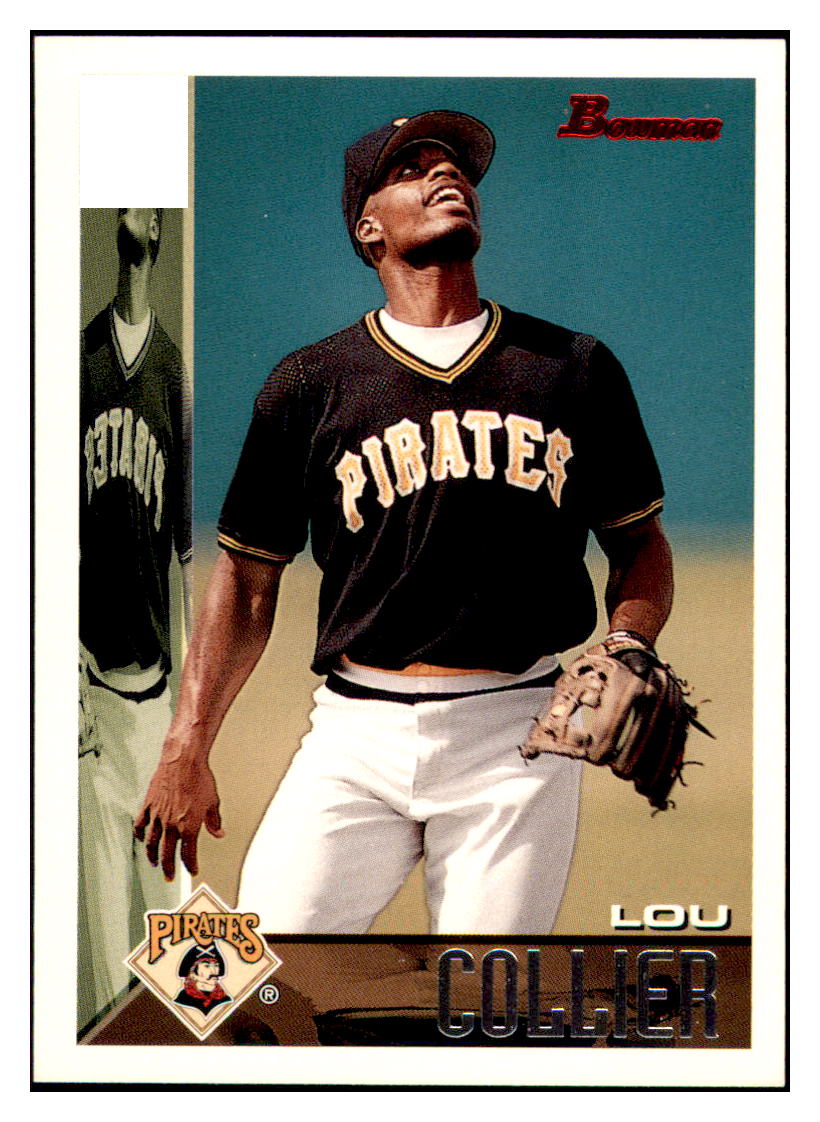 1995 Bowman Lou Collier   RC Pittsburgh Pirates Baseball Card BOWV3 simple Xclusive Collectibles