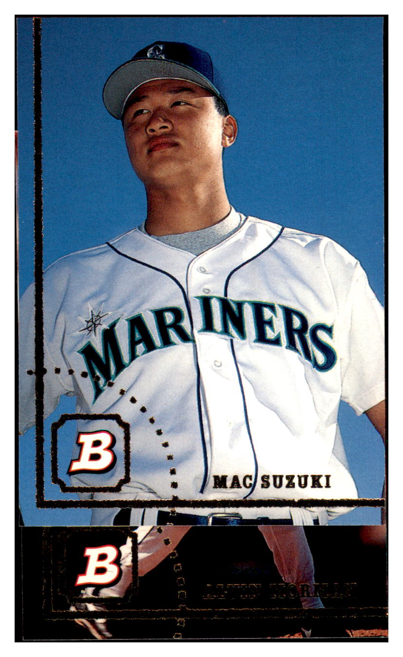 1994 Bowman Mac Suzuki RC Seattle Mariners Baseball Card BOWV3 simple Xclusive Collectibles