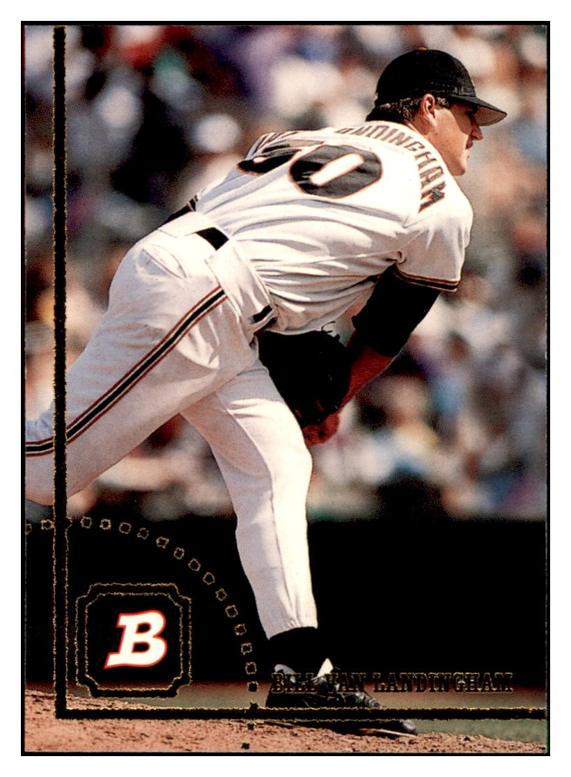 1994 Bowman Bill Van
Landingham RC San Francisco Giants
Baseball Card BOWV3 simple Xclusive Collectibles