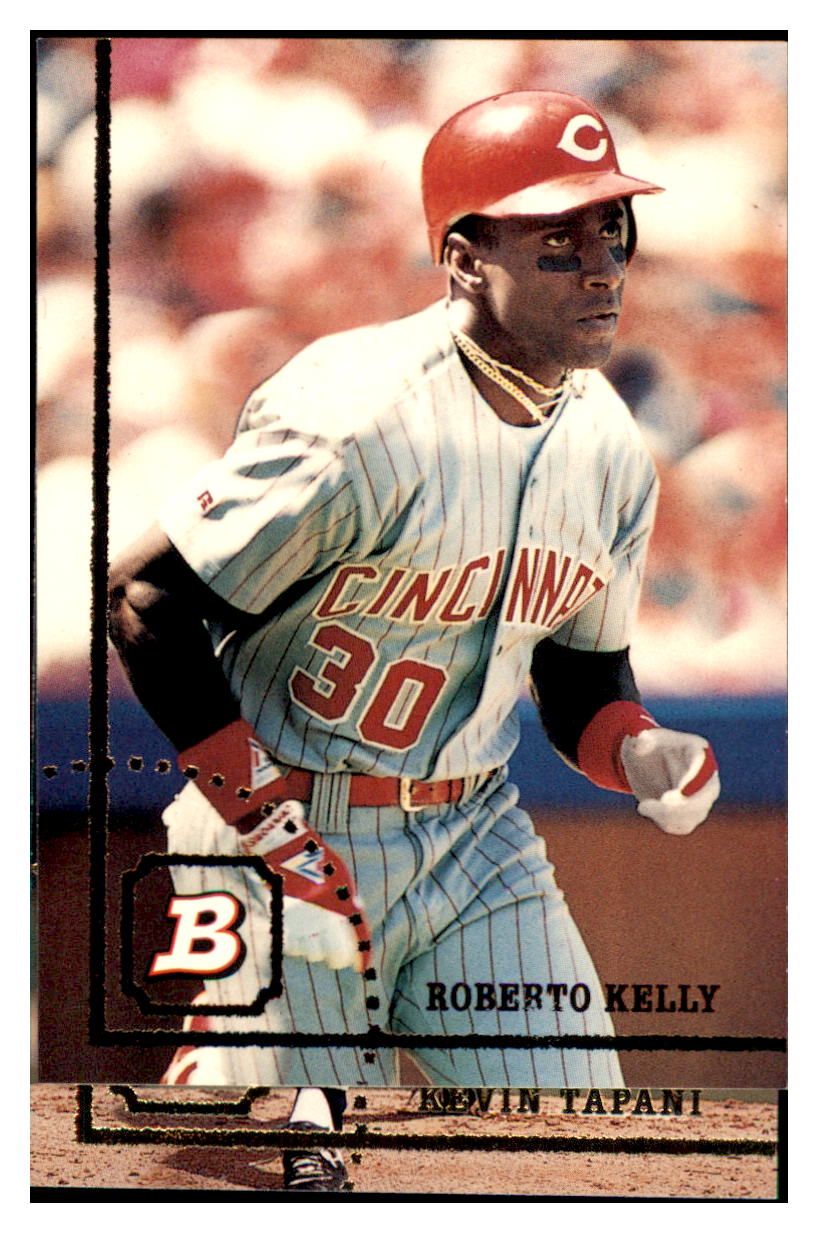 1994 Bowman Roberto
Kelly Cincinnati Reds Baseball Card
BOWV3 simple Xclusive Collectibles