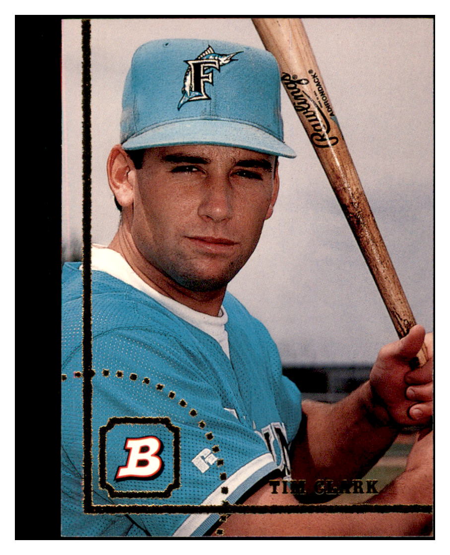 1994 Bowman Tim Clark   Florida Marlins Baseball Card BOWV3 simple Xclusive Collectibles