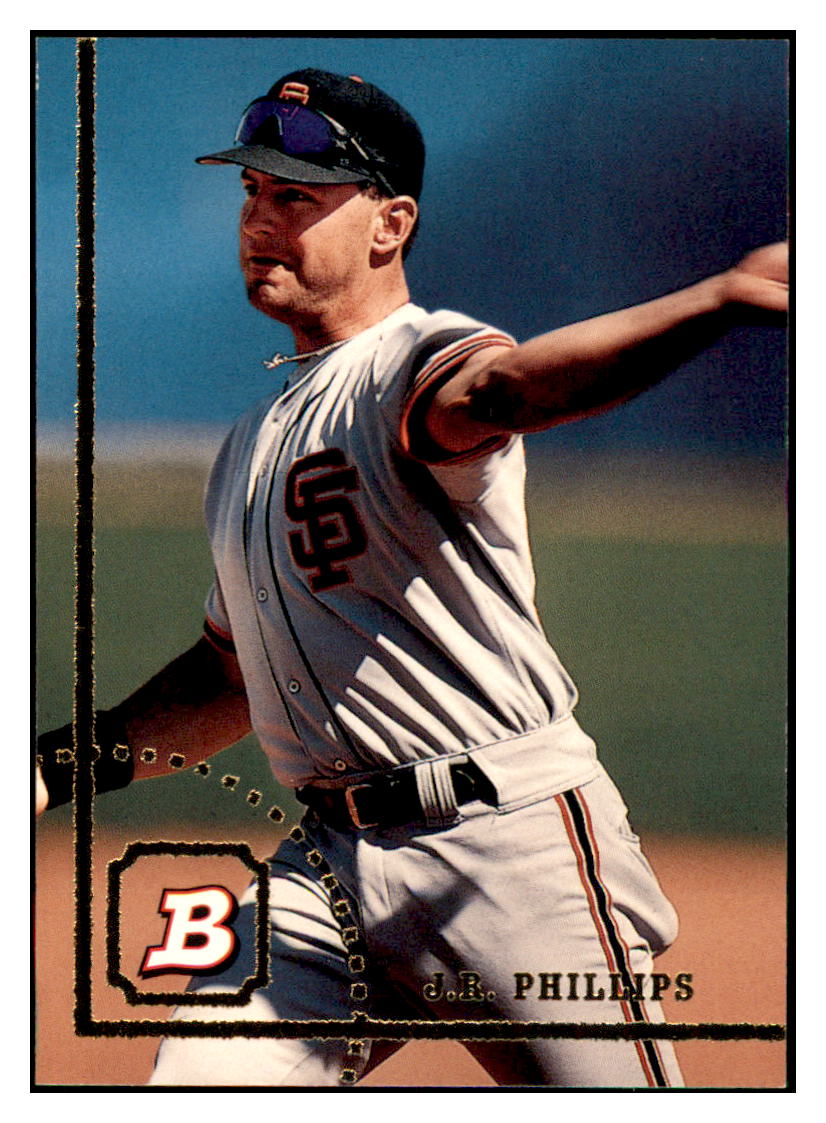 1994 Bowman J.R.
Phillips San Francisco Giants
Baseball Card BOWV3 simple Xclusive Collectibles