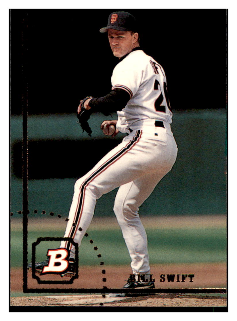 1994 Bowman Bill Swift San Francisco Giants Baseball Card BOWV3 simple Xclusive Collectibles