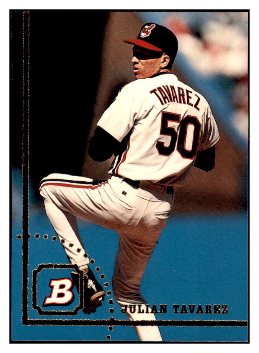 1994 Bowman Julian
Tavarez RC Cleveland Indians Baseball
Card BOWV3 simple Xclusive Collectibles
