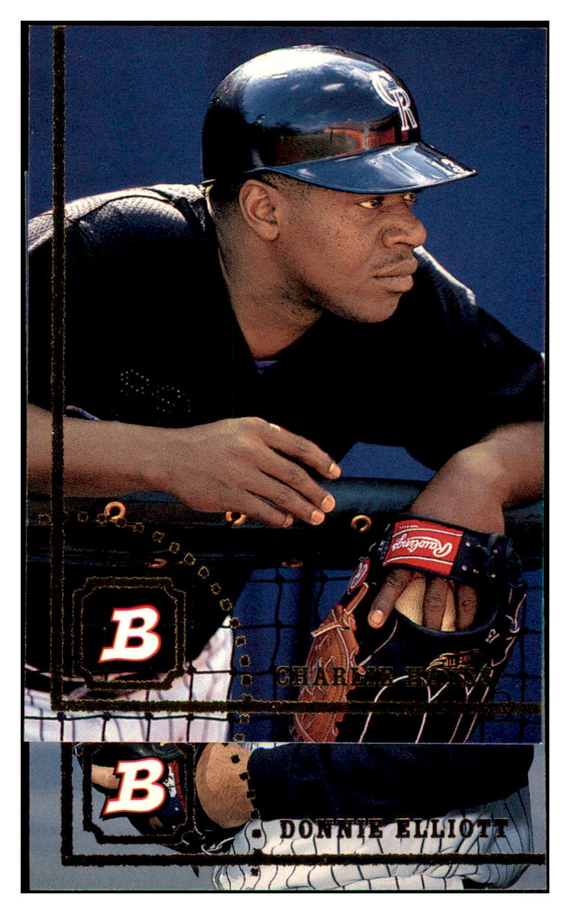 1994 Bowman Charlie
Hayes Colorado Rockies Baseball Card
BOWV3 simple Xclusive Collectibles