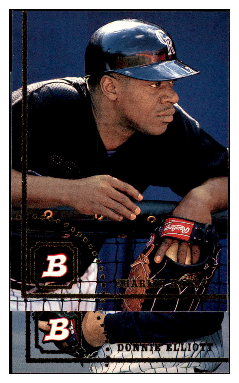 1994 Bowman Charlie
  Hayes   Colorado Rockies Baseball Card
  BOWV3 simple Xclusive Collectibles   