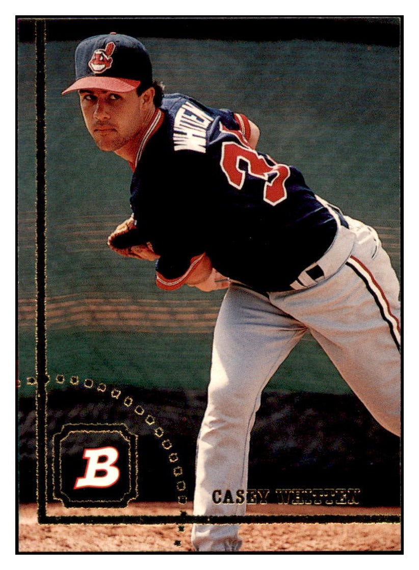 1994 Bowman Casey
  Whitten   RC Cleveland Indians Baseball
  Card BOWV3 simple Xclusive Collectibles   