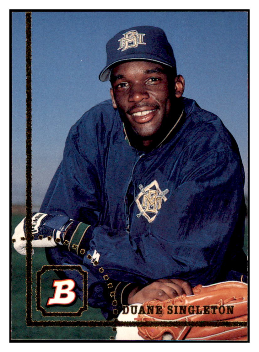 1994 Bowman Duane
  Singleton   Milwaukee Brewers Baseball
  Card BOWV3 simple Xclusive Collectibles   