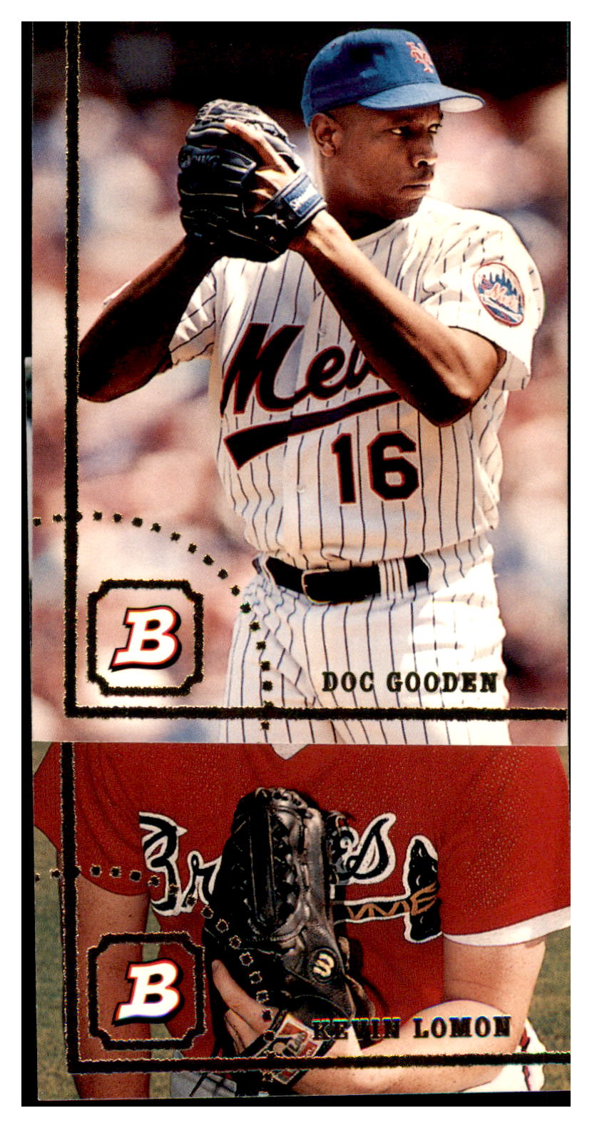 1994 Bowman Doc Gooden   New York Mets Baseball Card BOWV3 simple Xclusive Collectibles