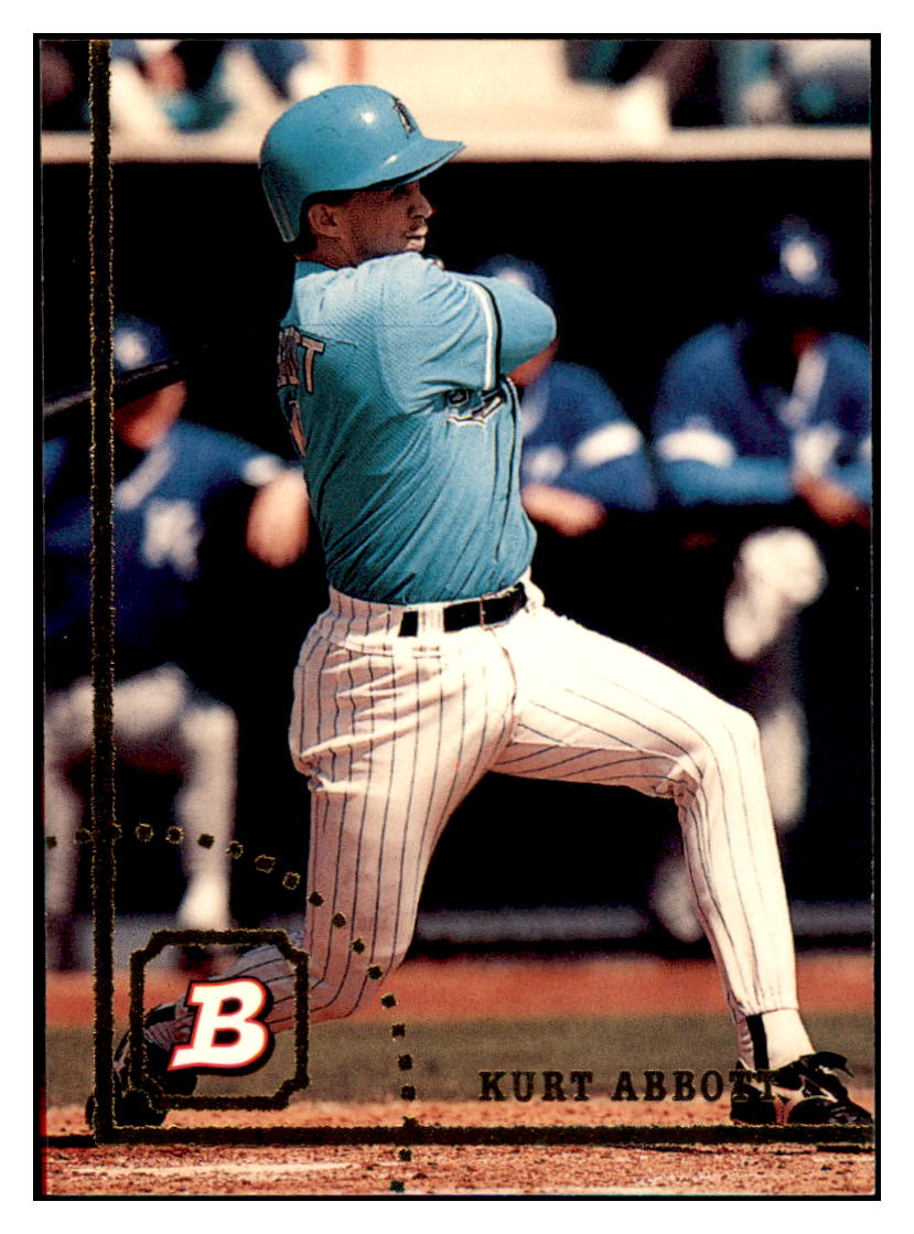 1994 Bowman Kurt Abbott   RC Florida Marlins Baseball Card BOWV3 simple Xclusive Collectibles