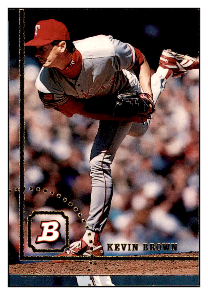 1994 Bowman Kevin Brown   Texas Rangers Baseball Card BOWV3 simple Xclusive Collectibles