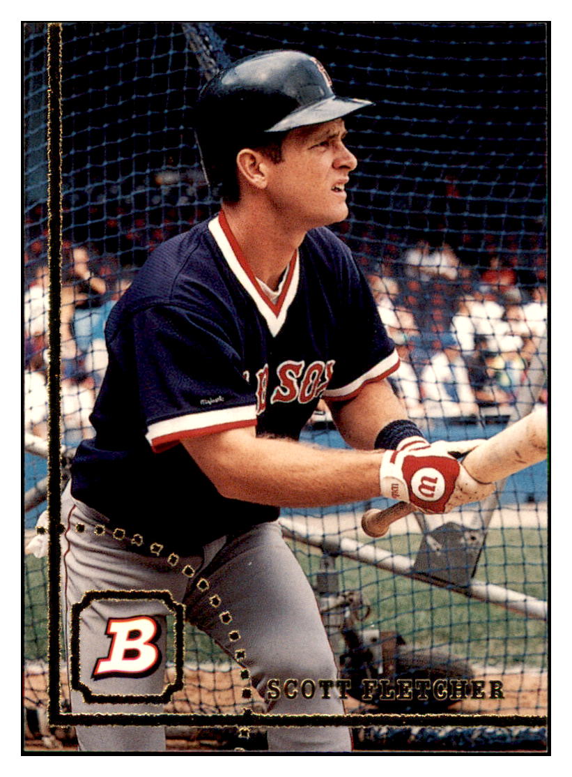 1994 Bowman Scott
  Fletcher   Boston Red Sox Baseball Card
  BOWV3 simple Xclusive Collectibles