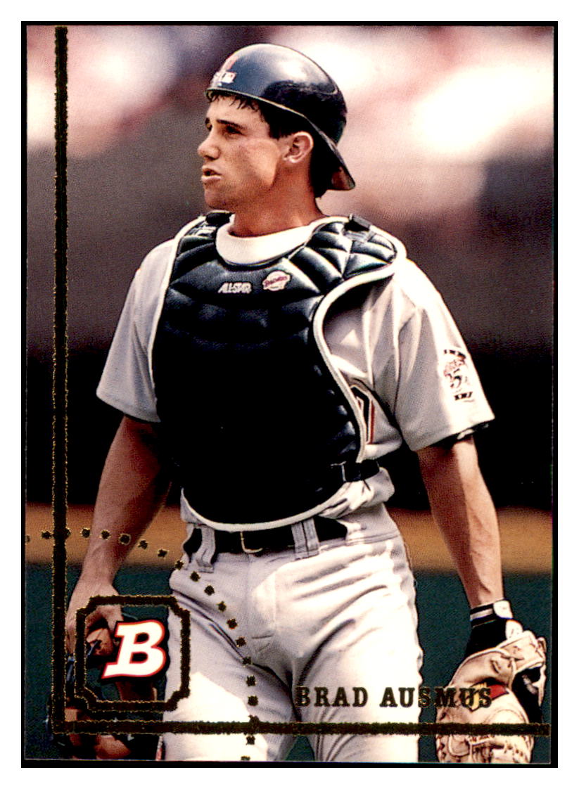 1994 Bowman Brad Ausmus San Diego Padres Baseball Card BOWV3 simple Xclusive Collectibles
