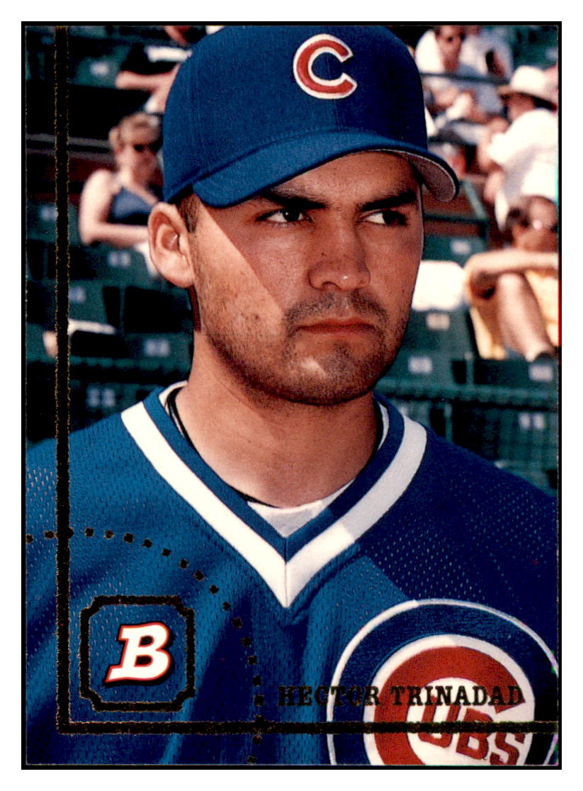 1994 Bowman Hector
Trinidad RC Chicago Cubs Baseball
Card BOWV3 simple Xclusive Collectibles
