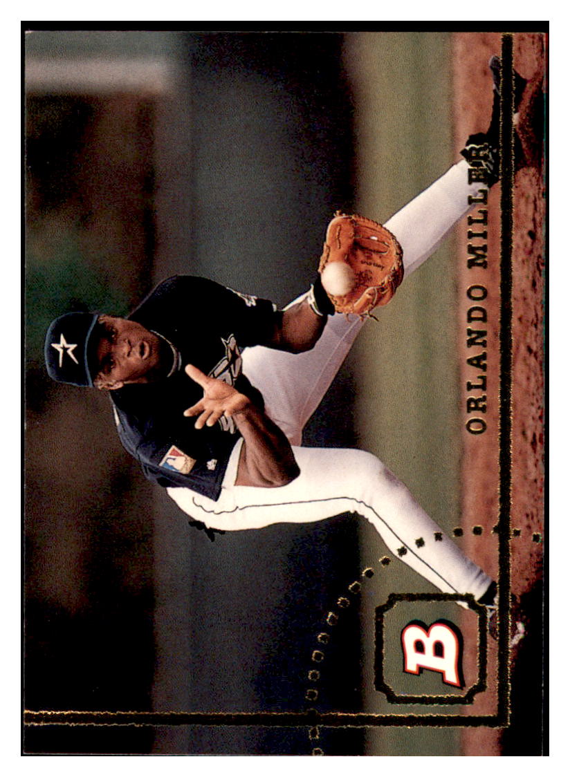 1994 Bowman Orlando
Miller Houston Astros Baseball Card
BOWV3 simple Xclusive Collectibles
