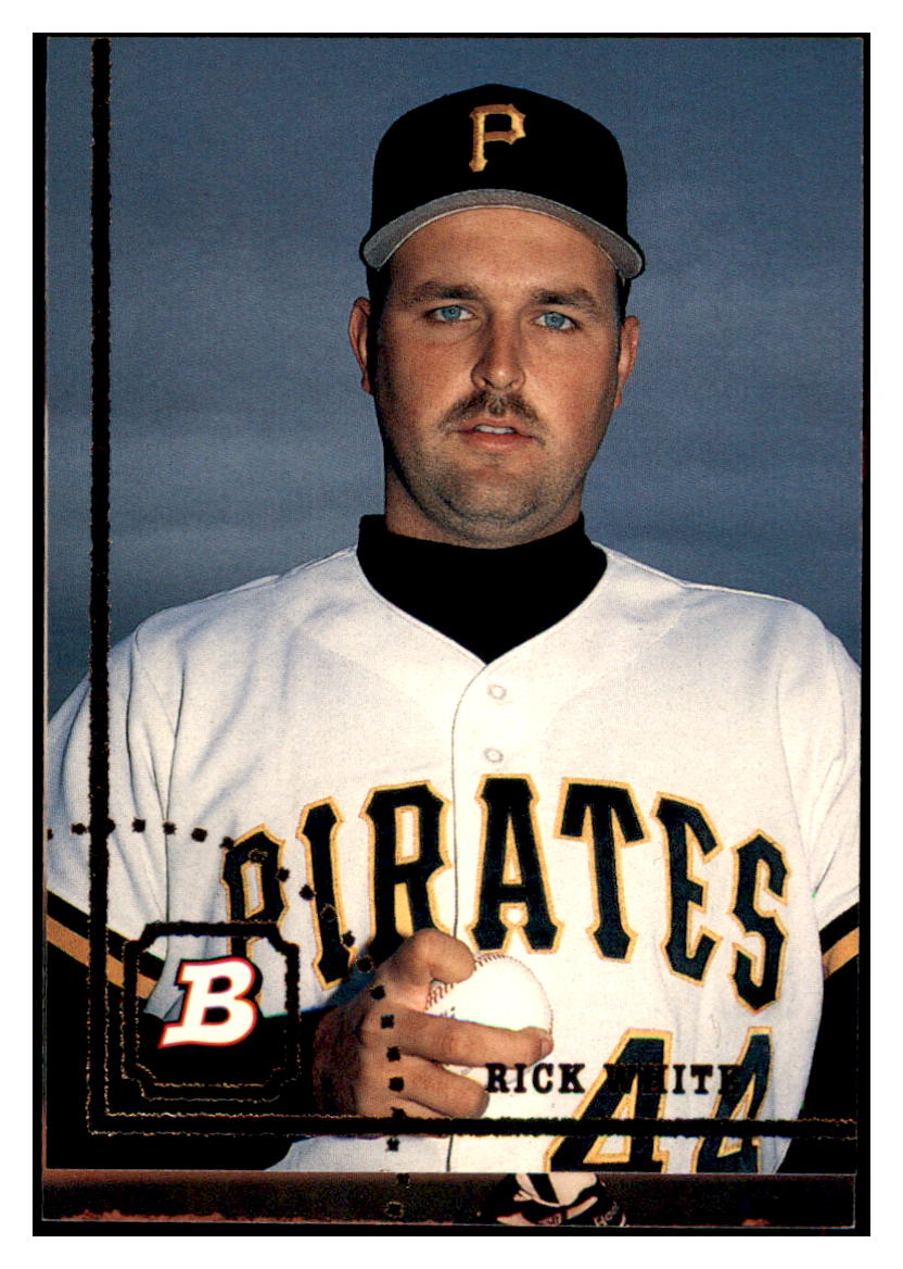 1994 Bowman Rick White   RC Pittsburgh Pirates Baseball Card BOWV3 simple Xclusive Collectibles