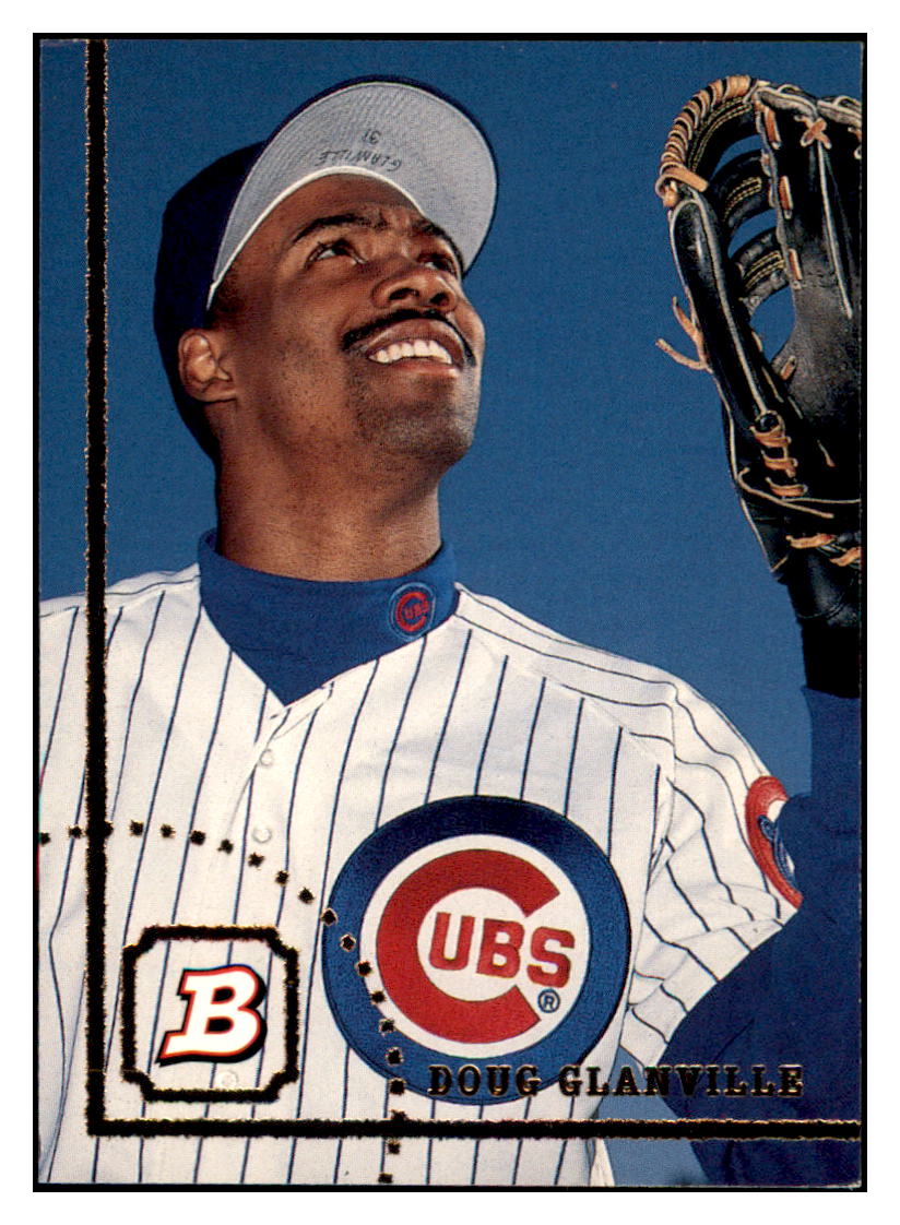 1994 Bowman Doug
Glanville RC Chicago Cubs Baseball
Card BOWV3 simple Xclusive Collectibles