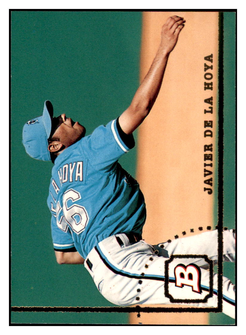 1994 Bowman Javier De La
  Hoya   RC Florida Marlins Baseball Card
  BOWV3 simple Xclusive Collectibles
