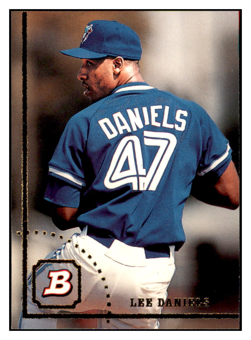 1994 Bowman Lee Daniels RC Toronto Blue Jays Baseball Card BOWV3 simple Xclusive Collectibles