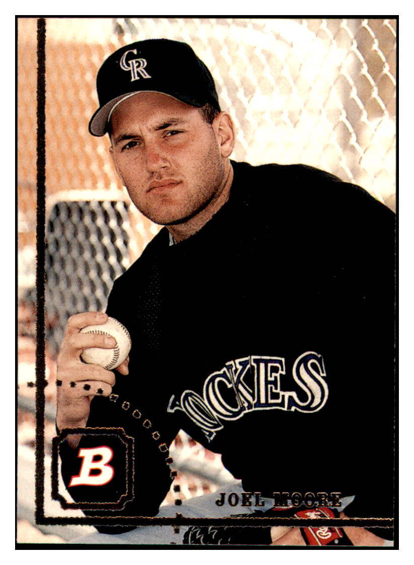 1994 Bowman Joel Moore   RC Colorado Rockies Baseball Card BOWV3 simple Xclusive Collectibles