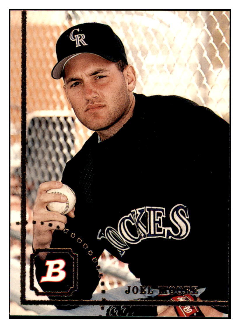1994 Bowman Joel Moore   RC Colorado Rockies Baseball Card BOWV3 simple Xclusive Collectibles   