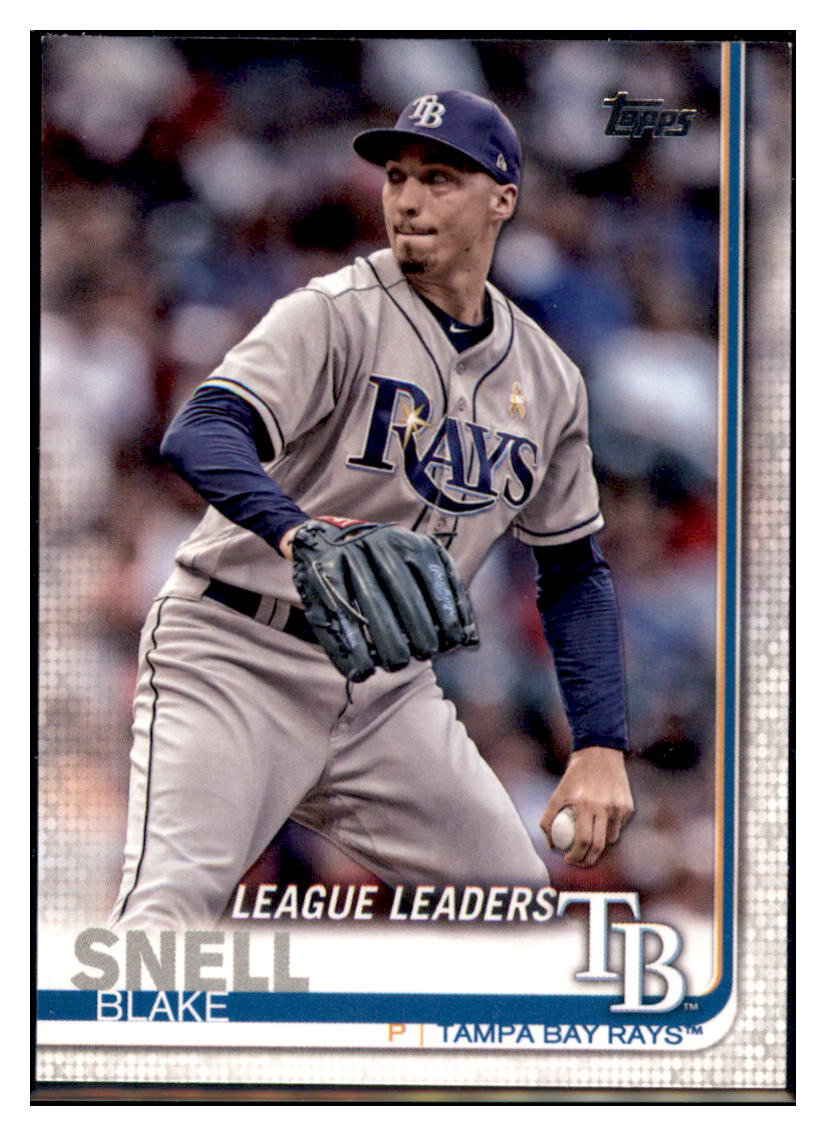 2019 Topps Blake Snell LL Tampa Bay Rays Baseball Card NMBU1 simple Xclusive Collectibles