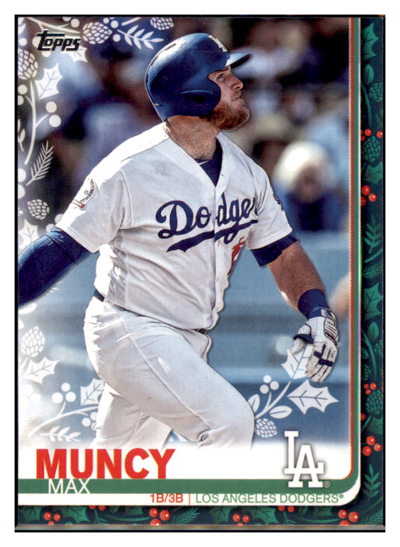 2019 Topps Holiday Max
Muncy Los Angeles Dodgers Baseball Card NMBU1 simple Xclusive Collectibles