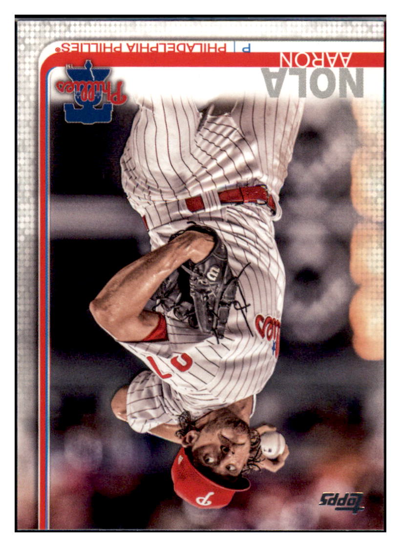 2019 Topps Aaron Nola Philadelphia Phillies Baseball Card NMBU1 simple Xclusive Collectibles
