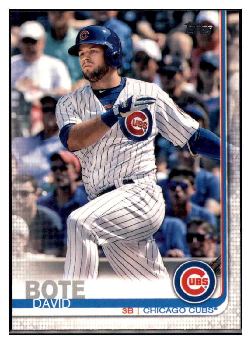 2019 Topps David Bote Chicago Cubs Baseball Card NMBU1 simple Xclusive Collectibles