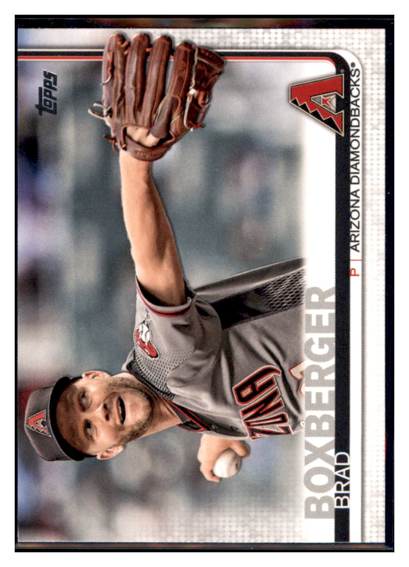 2019 Topps Brad
Boxberger Arizona Diamondbacks Baseball Card NMBU1 simple Xclusive Collectibles