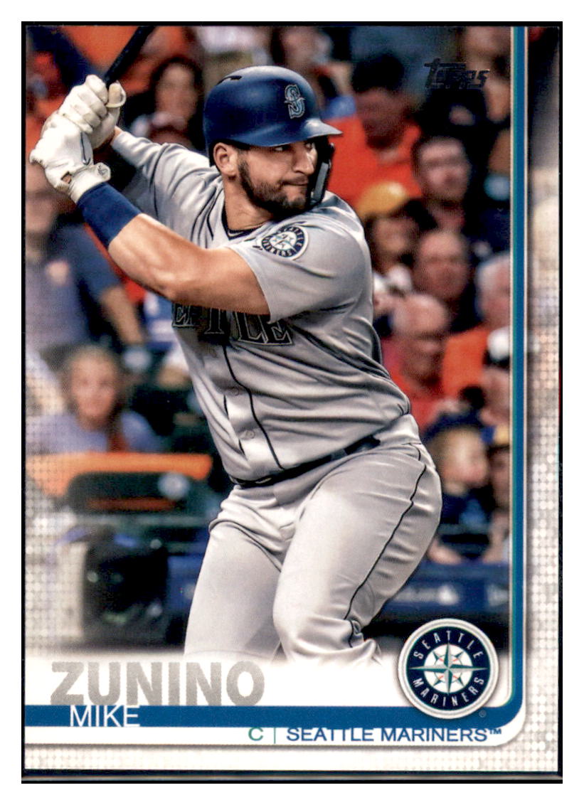 2019 Topps Mike Zunino Seattle Mariners Baseball Card NMBU1 simple Xclusive Collectibles